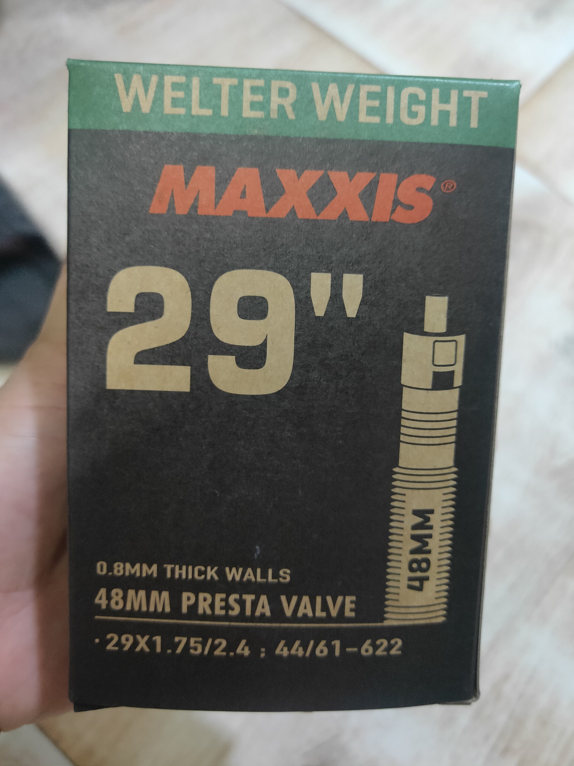 Săm Maxxis 29x1.752.5 Van gạo 48L cho xe đạp