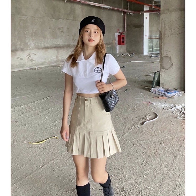 Áo Croptop PHONG CÁCH HÀN QUỐC HITHOT
