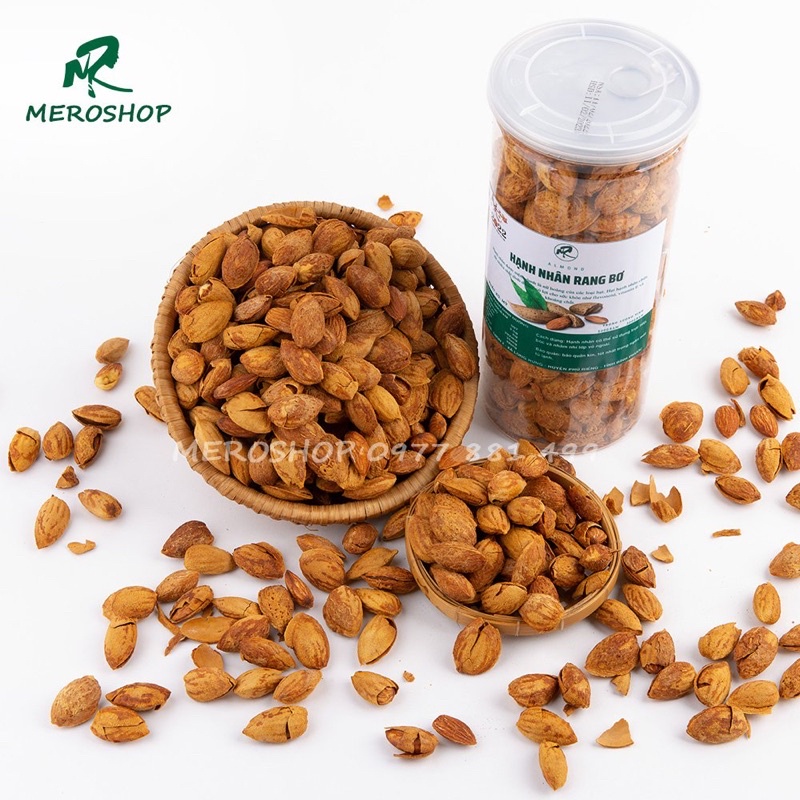 250GRAM HẠNH NHÂN RANG BƠ VỎ MỎNG MỸ LON PÉT