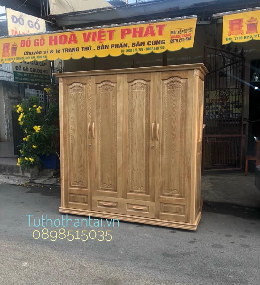 Tủ áo gỗ Sồi ( Hàng loại 1 )