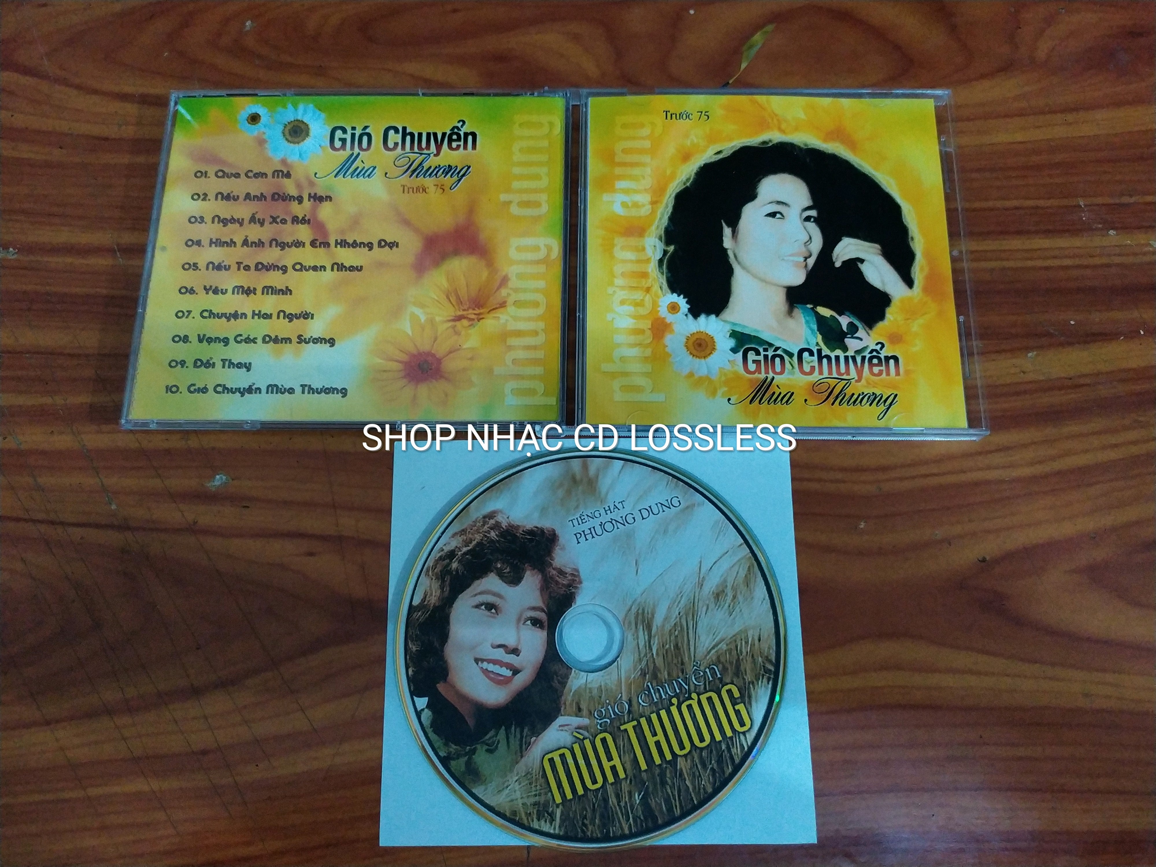 Bộ 4CD tiếng hát Phương Dung - Nhạn Trắng Gò Công