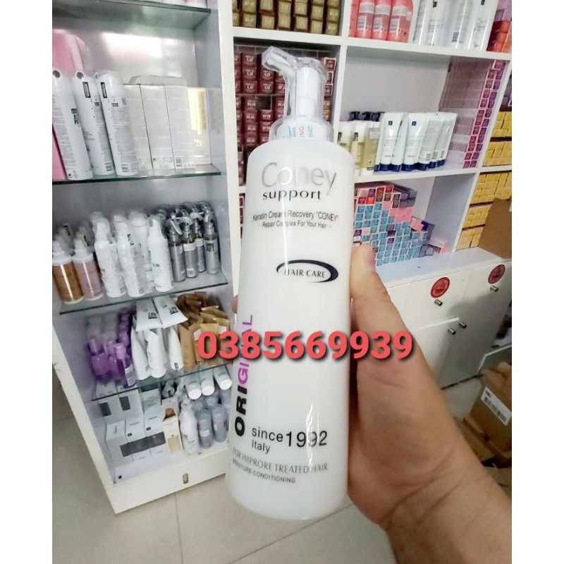 Kem Keratin Coney Recovery cream phục hồi tóc hư tổn 780ml