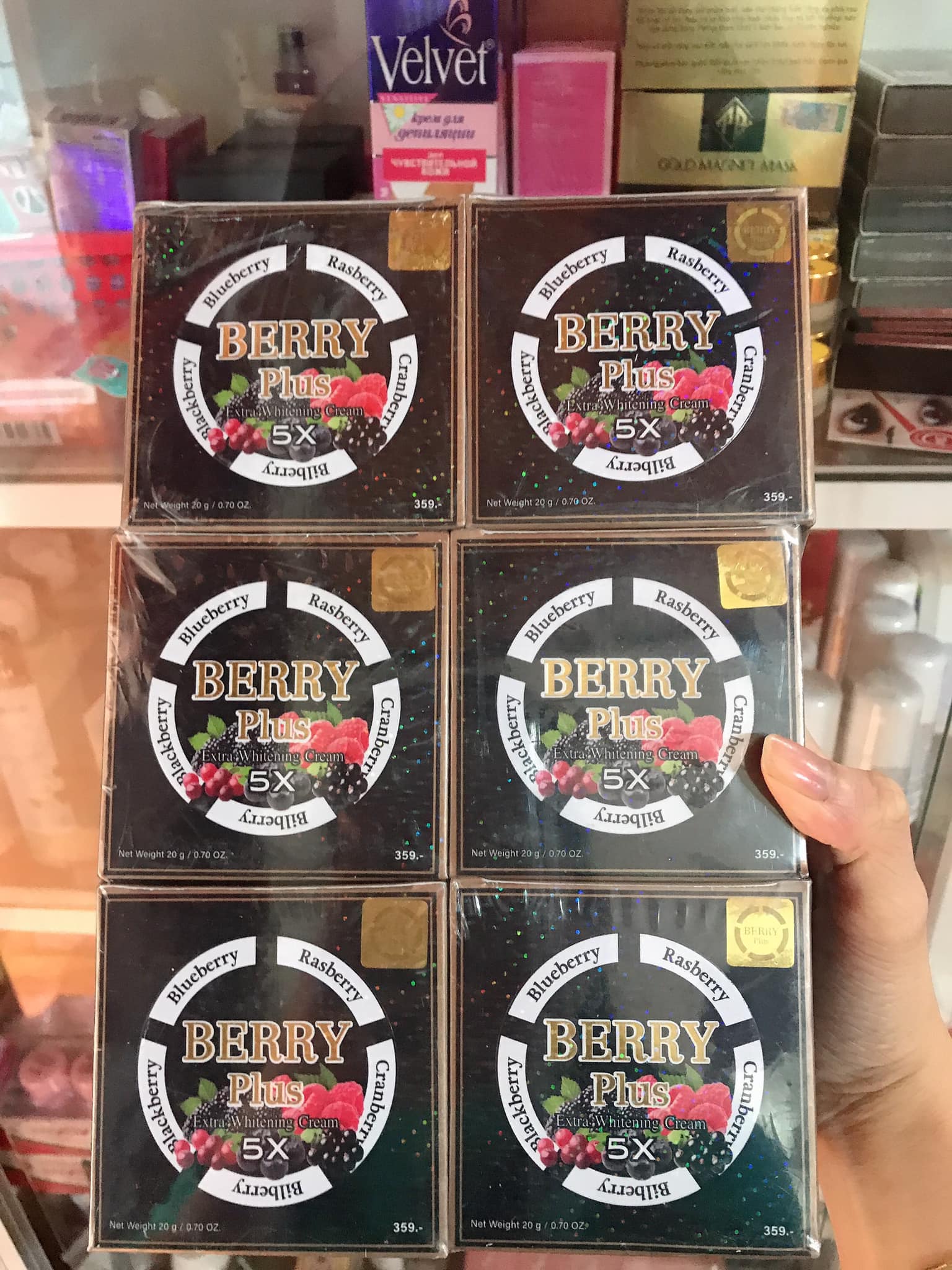 Kem 4k berry plus thái lan