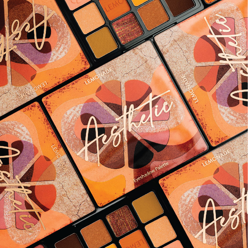Bảng Phấn Mắt Lemonade Aesthetic 16 Colors Eyeshadow Pallette 20.8g