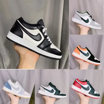 Giày thể thao jordan 1 cổ thấp, Giày Sneaker Jd1 thấp cổ, jodan 1 low các màu hot nhất Full Size 36 - 43 [Full Bill Box]