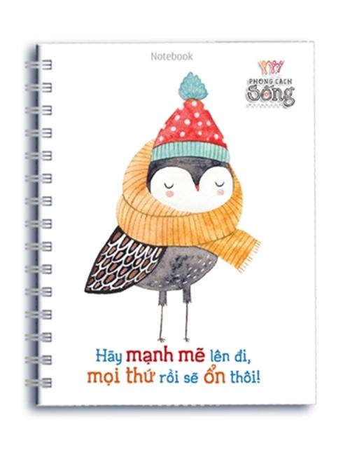 Sổ tay/notebook: hãy mạnh mẽ lên đi, mọi thứ rồi sẽ ổn thôi