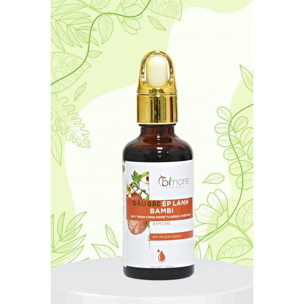 Dầu gấc ép lạnh đắp mặt giảm thâm, sáng da Chai 50ml