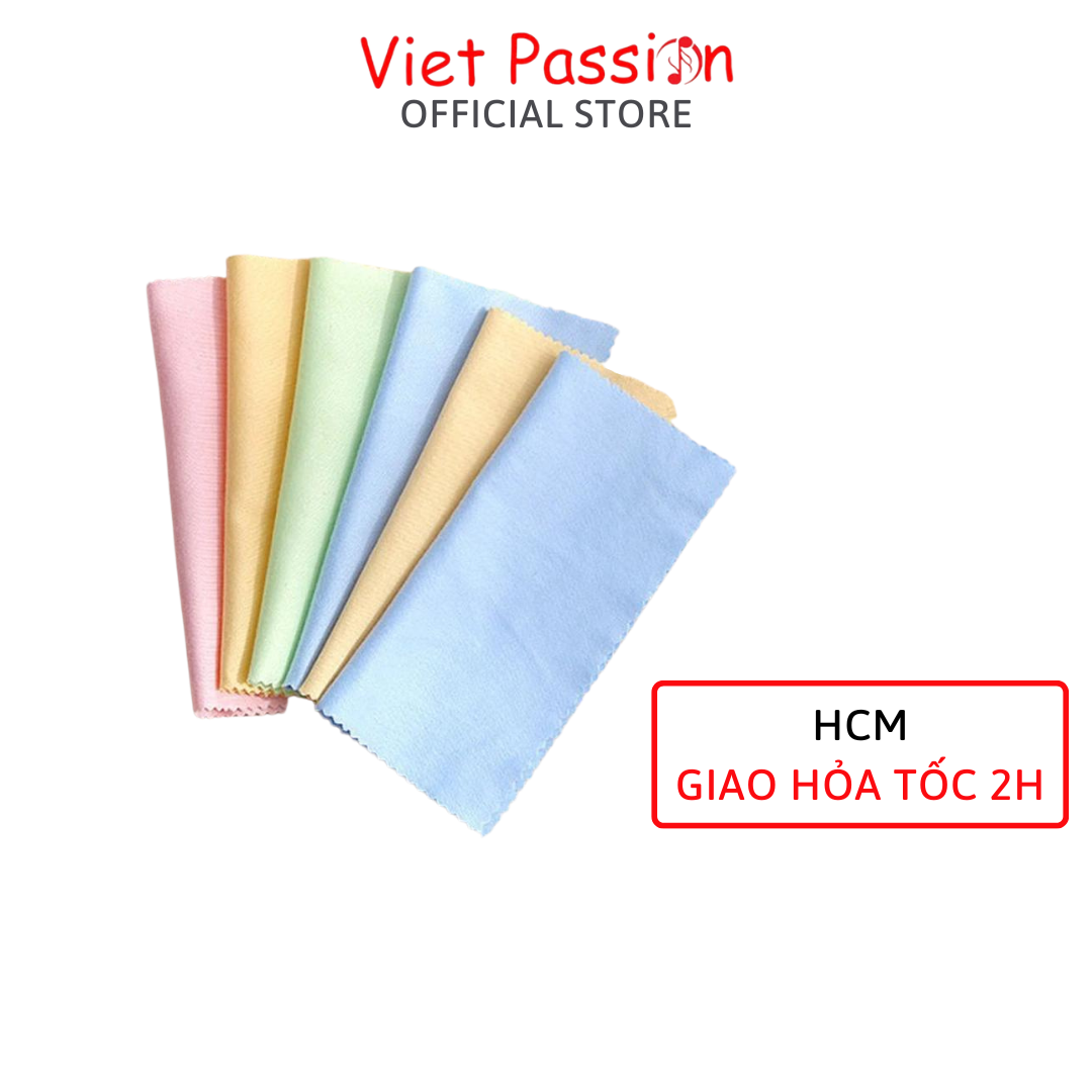 Khăn lau làm sạch nhạc cụ sợi nhỏ cho đàn Guitar Violin Ukulele Piano Viet Passion HCM