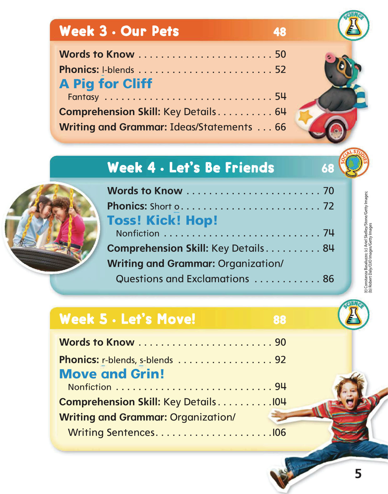 4 quyển WONDERS READINGWRITING WORKSHOP GRADE 1 PART 1 - 4