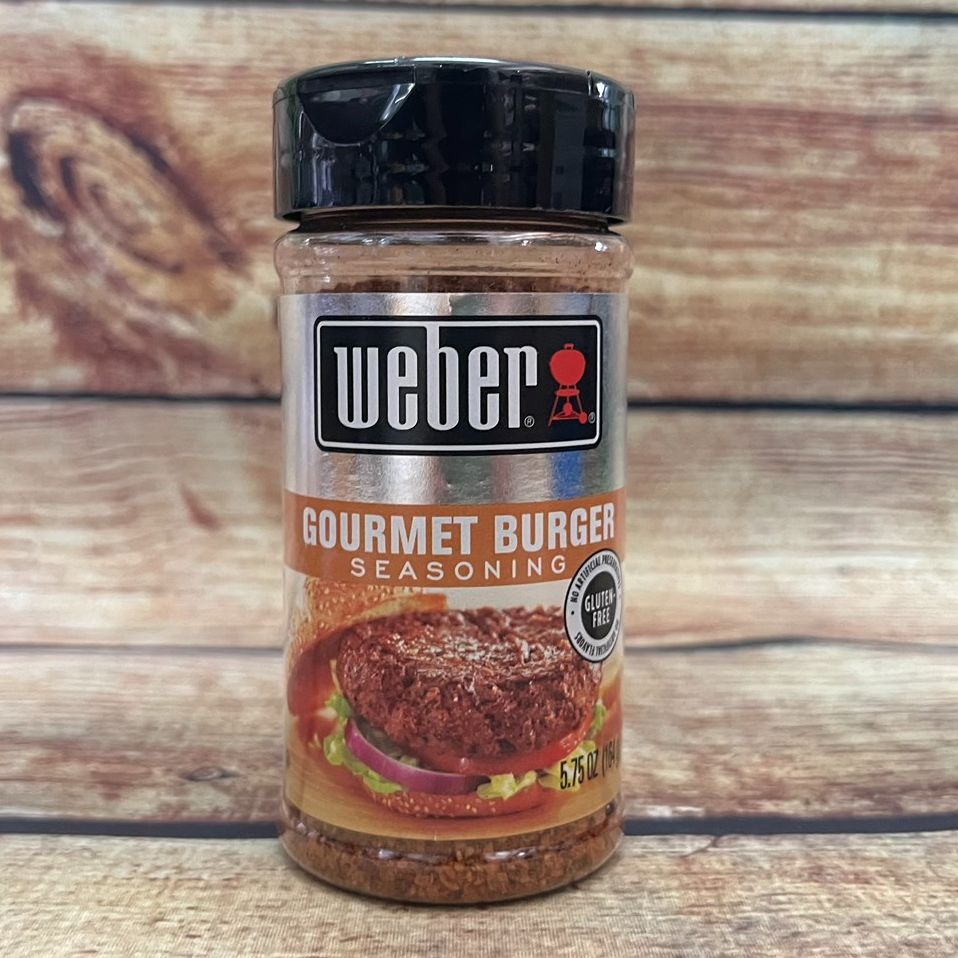 Weber Gourmet Burger Seasoning, 5.75 oz