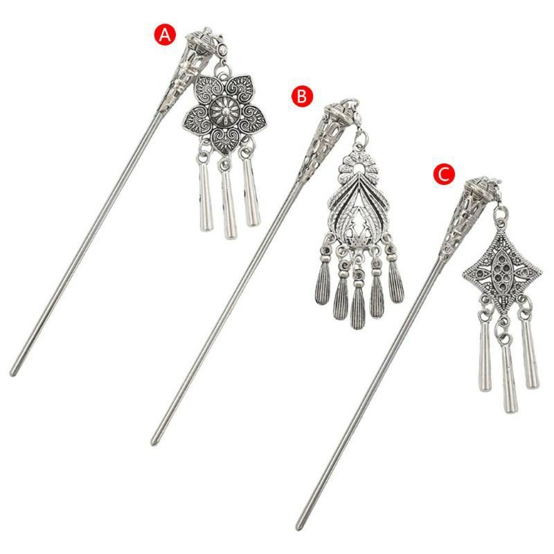 TRÂM BÚI TÓC MẪU ĐỒNG TIỀN CỔ ĐIỂN