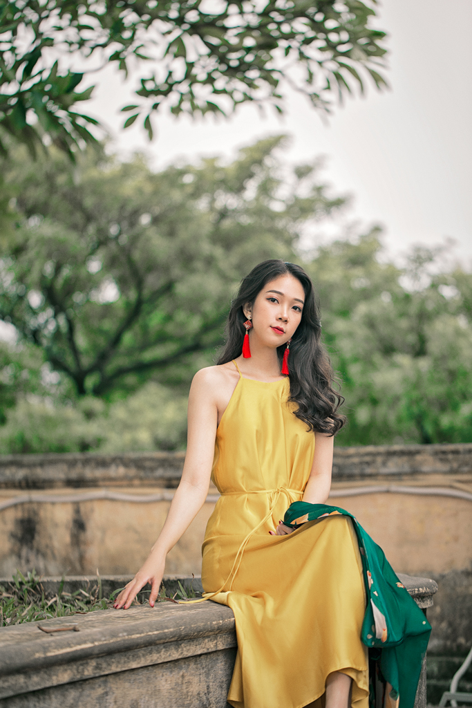 Sumire Store Đầm cổ yếm Tràng An
