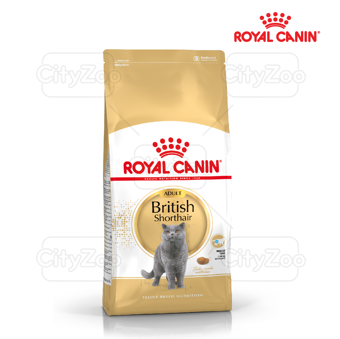 [giao2h pettohouse gò vấp] thức ăn cho mèo trưởng thành Royal Canin British Shorthair Adult 2kg hạt khô sản xuất tại pháp cho mèo anh lông ngắn trên 12 tháng tuổi
