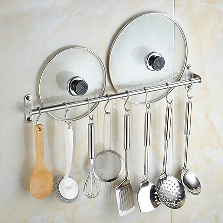 Combo 4 móc treo đồ  inox hình chữ S đa năng