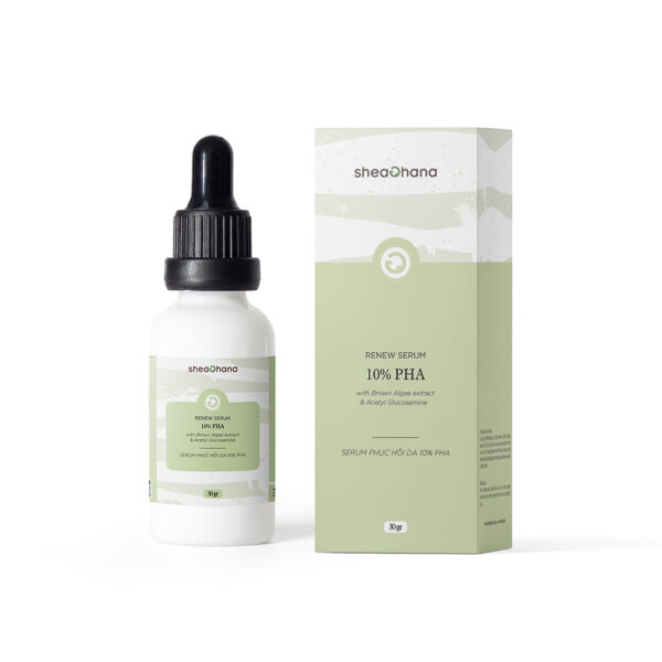 Serum phục hồi da SheaGhana Renew Serum 10% PHA 30gr