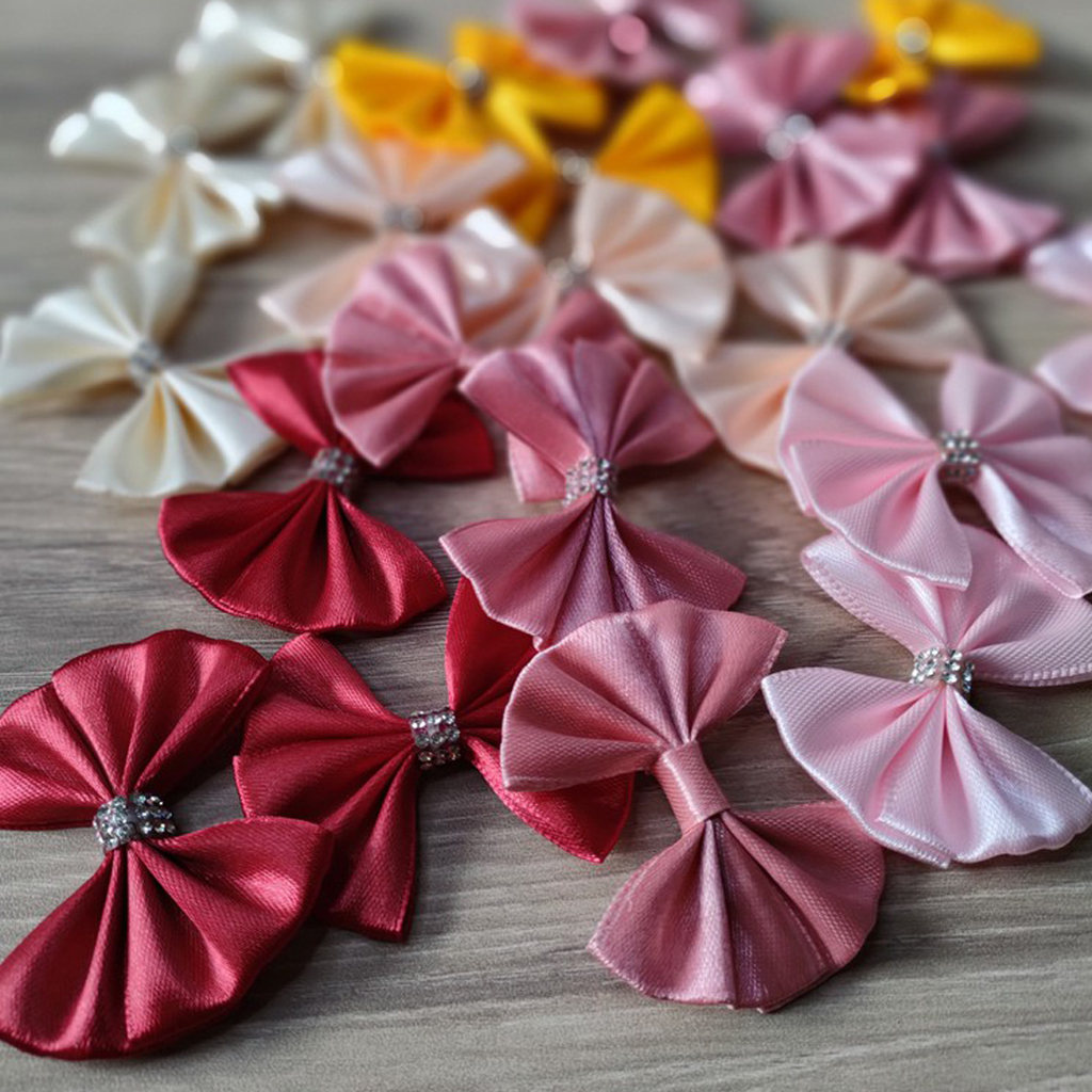 Nơ Trang Trí Đồ Handmade Size Nhỏ (nhiều màu 1 cái)