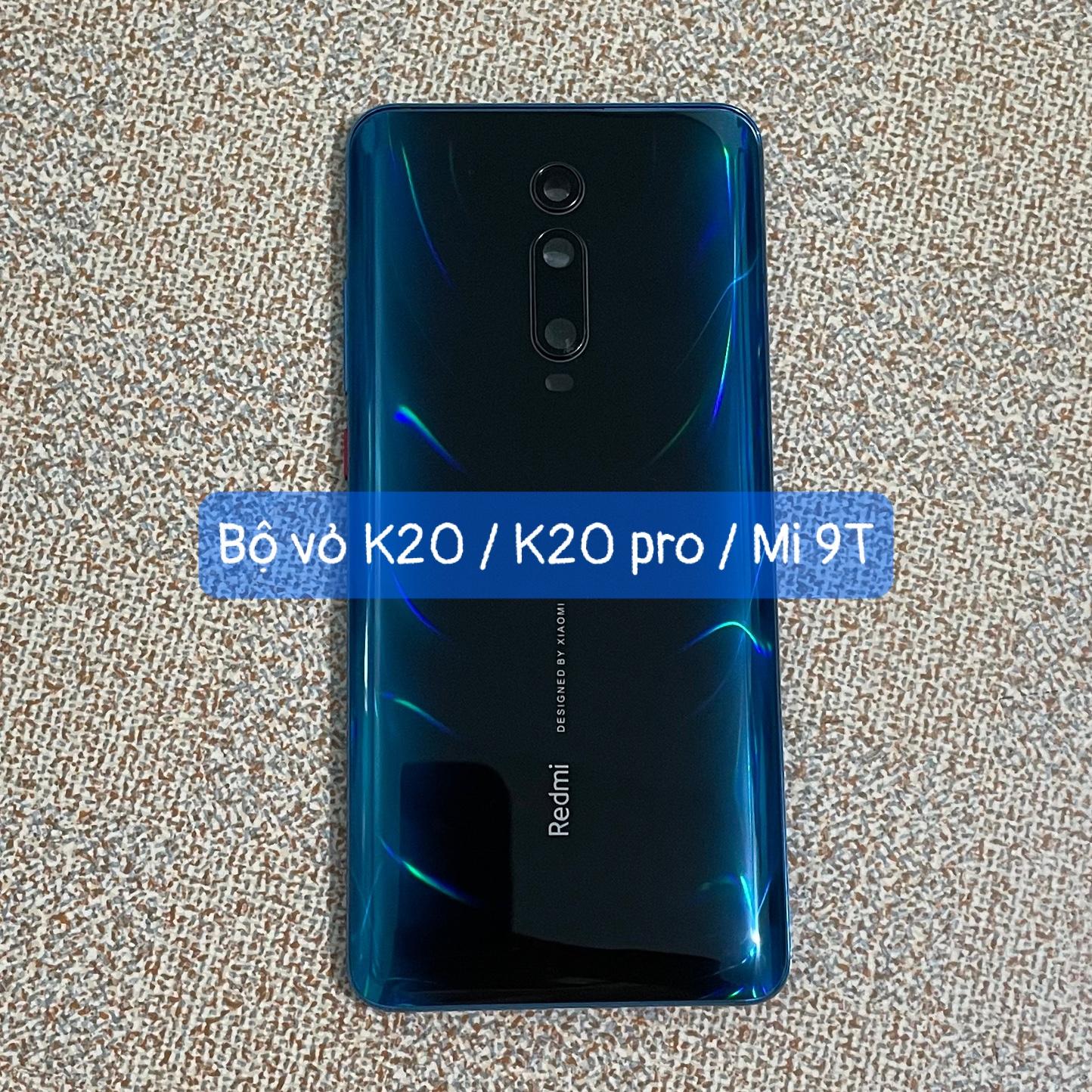 Bộ xương vỏ xiaomi redmi k20 / k20 pro / mi 9t / mi 9t pro ,kèm khay sim và kính camera