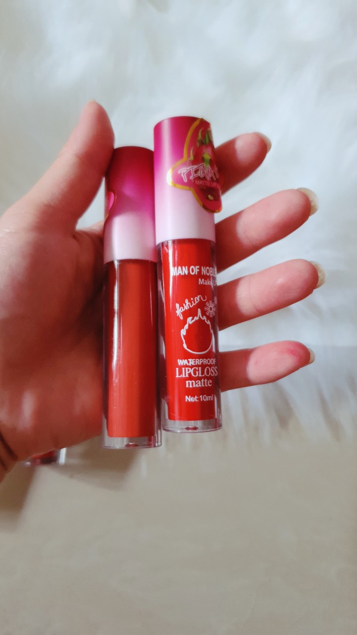 Son sữa trái cây iman noble peach đào