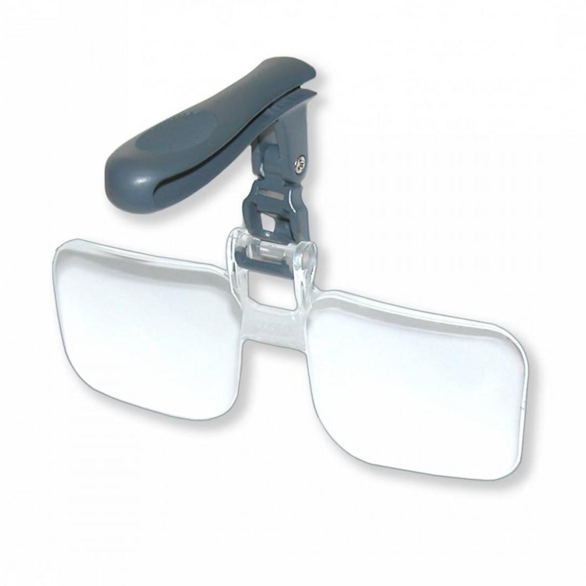 Kính lúp gắn vào vành mũ lật lên xuống Carson VisorMag VM-14 - Hãng Carson Mỹ