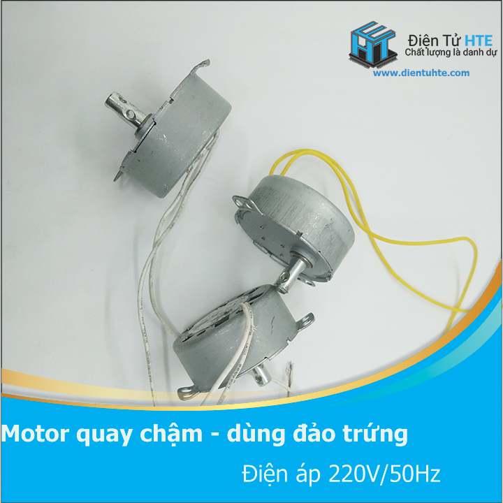 Motor quay chậm - Motor đảo trứng 220VAC