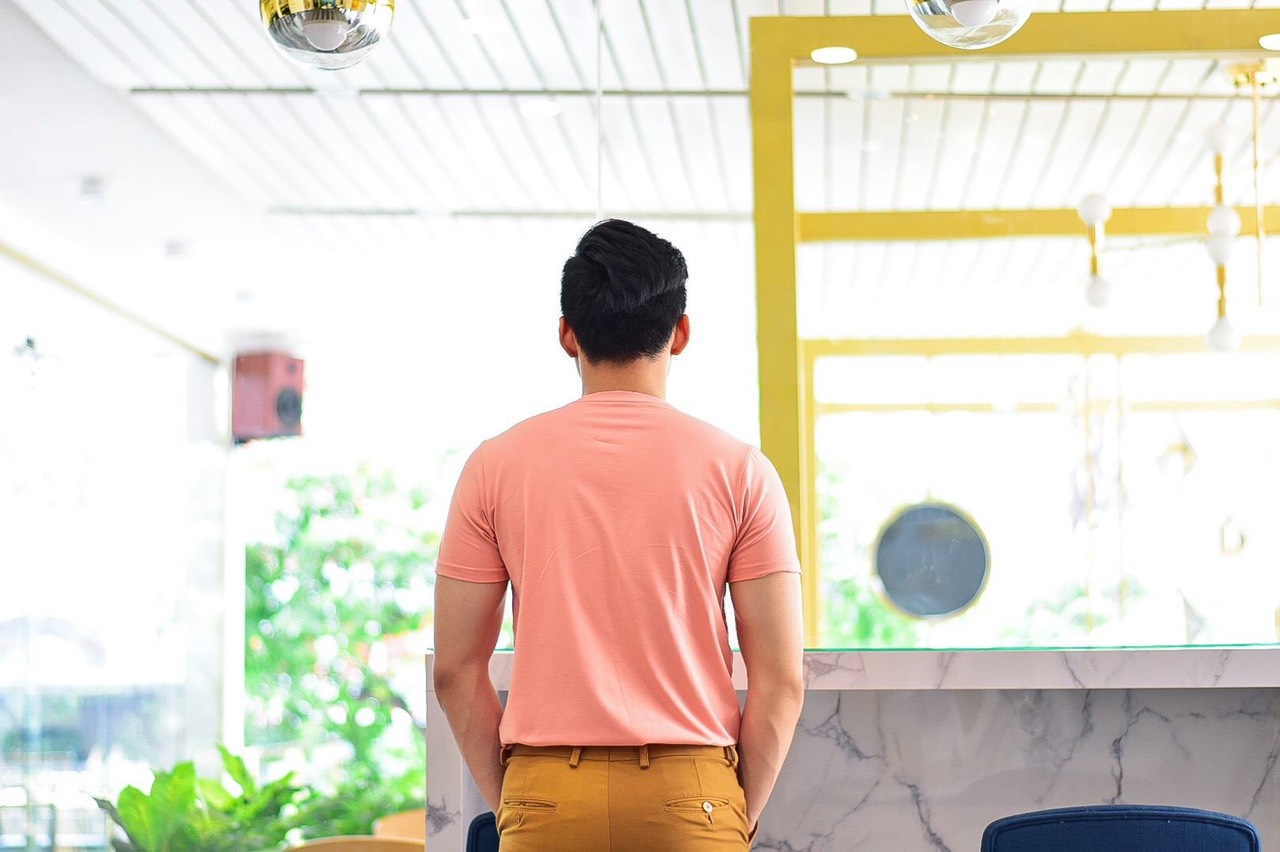 [HCM]Áo Thun Nam Trơn Cổ Tròn Thời Trang