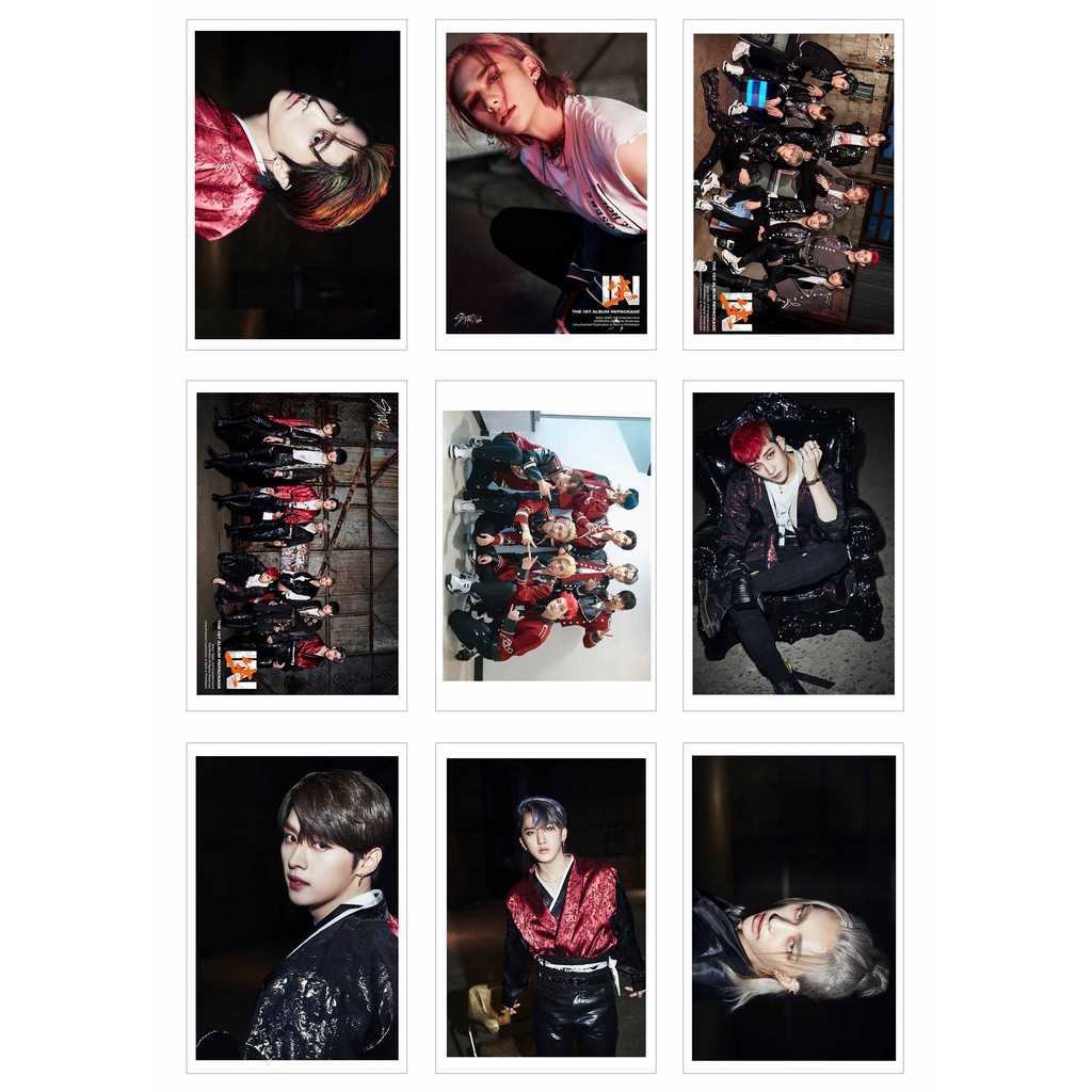 [Ép Lụa] Lomo Card Stray Kids - IN ( 36 ảnh)