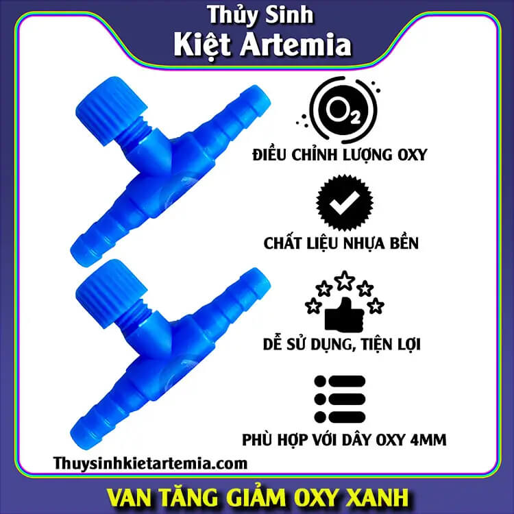 Van chia dây oxi, van nối dây oxi