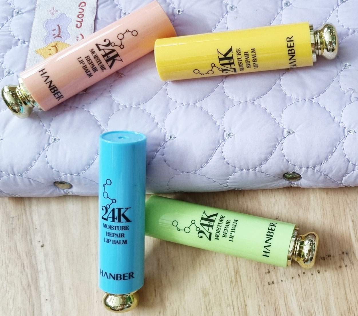 24.k extract nude lip moisturizer