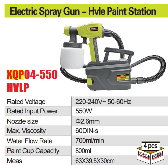 Máy phun sơn Máy phun sơn cầm tay Máy phun sơn mini 550W