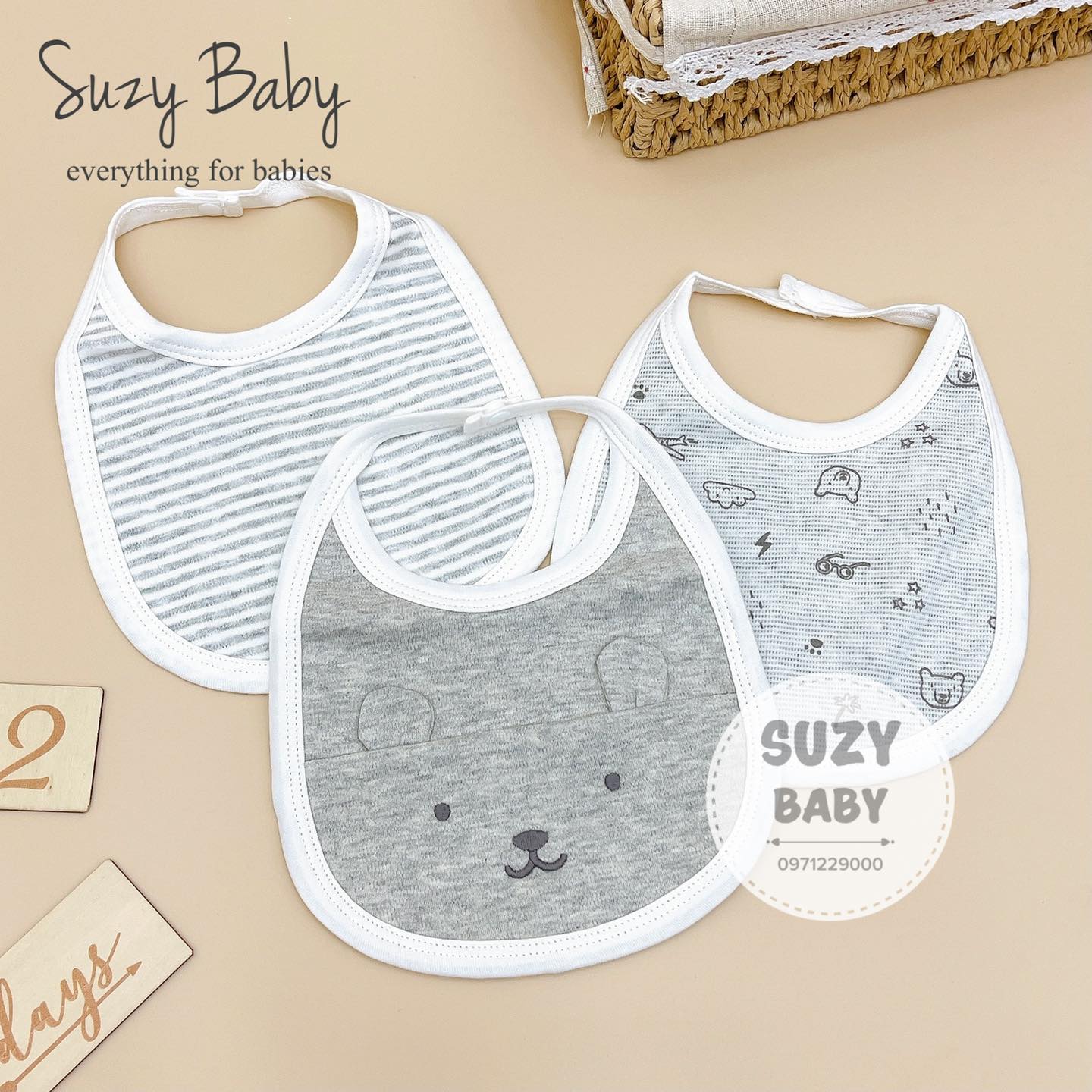 SET YẾM TRÒN DÂY BẤM MOMCARE