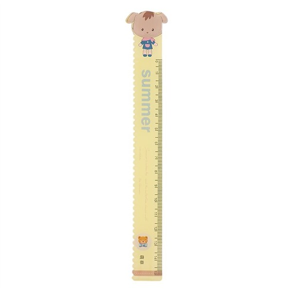 [HCM]Thước Kẻ Nhựa 15cm Có Răng Cưa - Summer