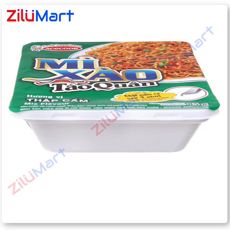 Mì xào Táo Quân thập cẩm (thùng 18 khay) loại 85g