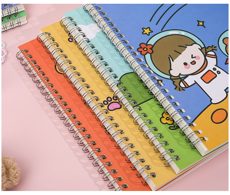 Sổ tay lò xo A5 So kute - giấy trắng