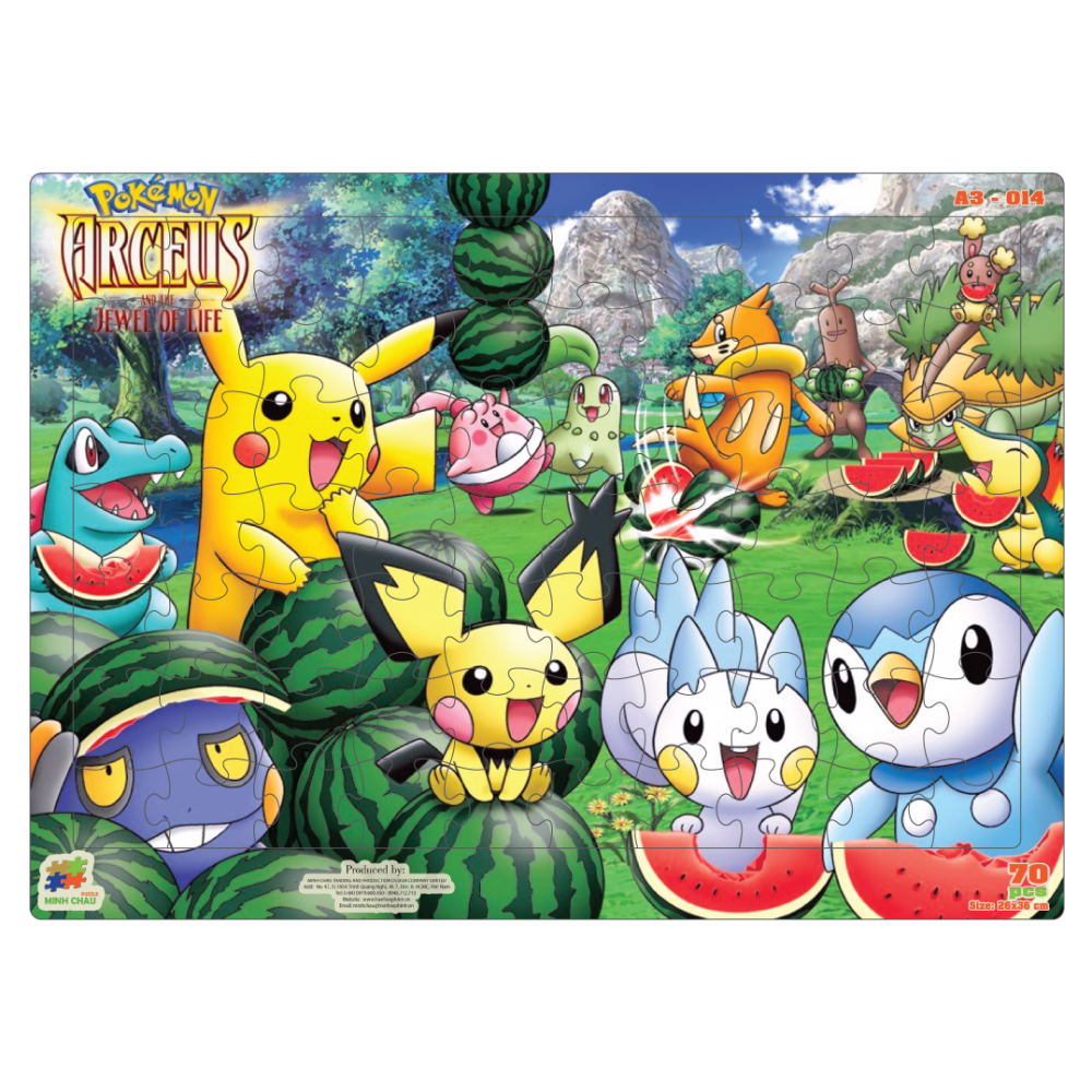 Bộ tranh xếp hình 70 mảnh POKEMON - ARCEUS