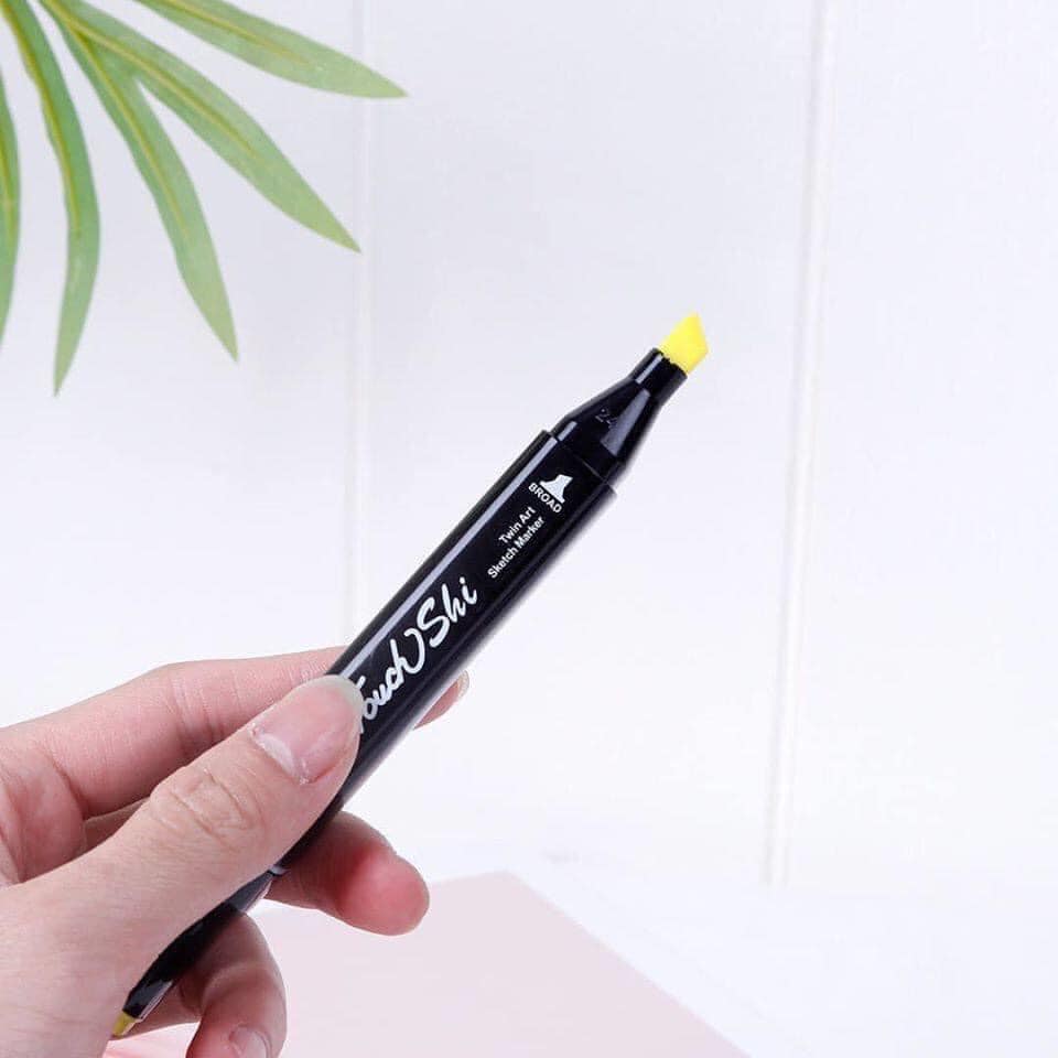 BÚT DẠ 48 MÀU TOUCHSHI KÈM TÚI