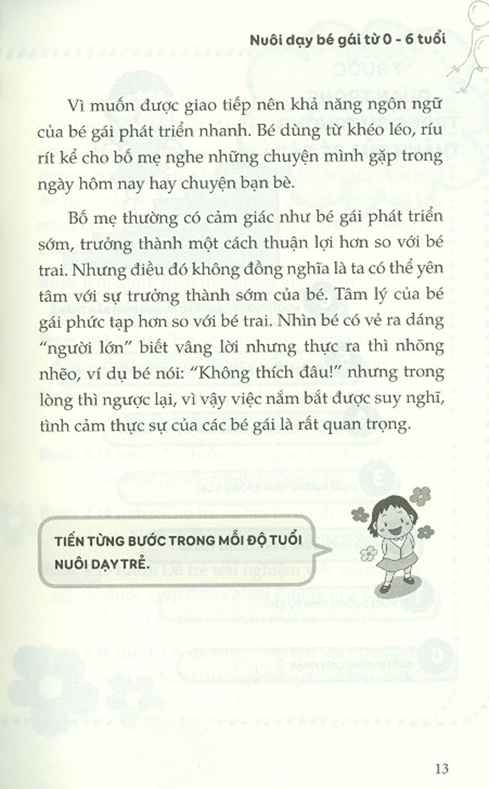 Nuôi Dạy Bé Gái Từ 0 Đến 6 Tuổi