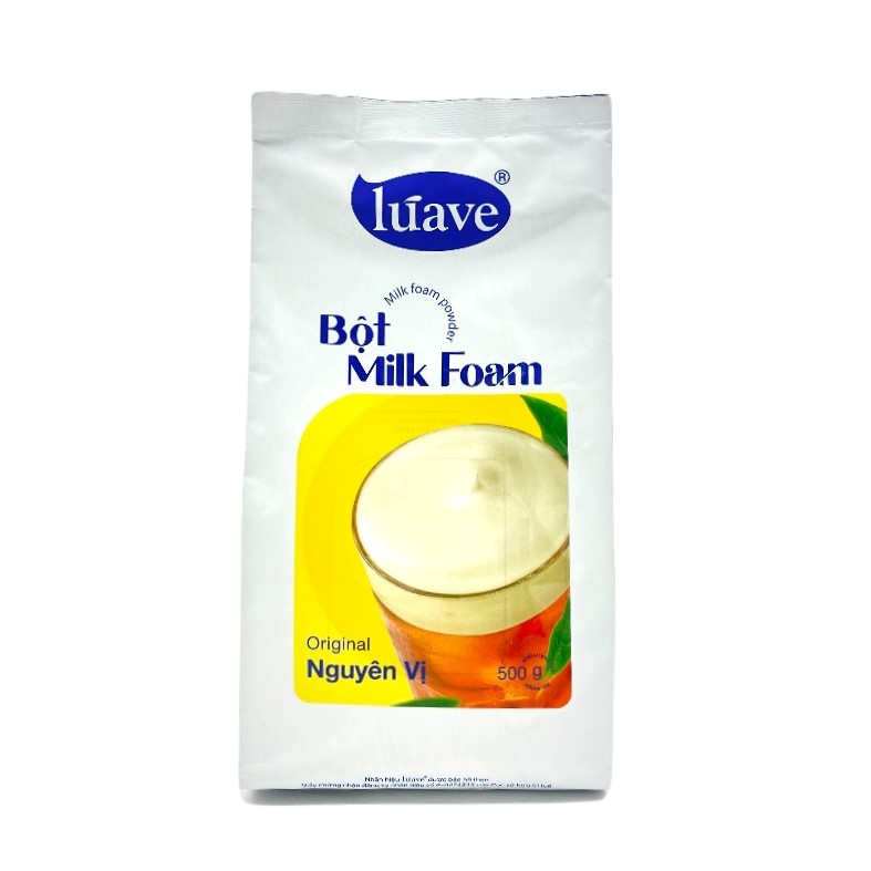 Bột Milk Foam Luave Nguyên Vị 500G