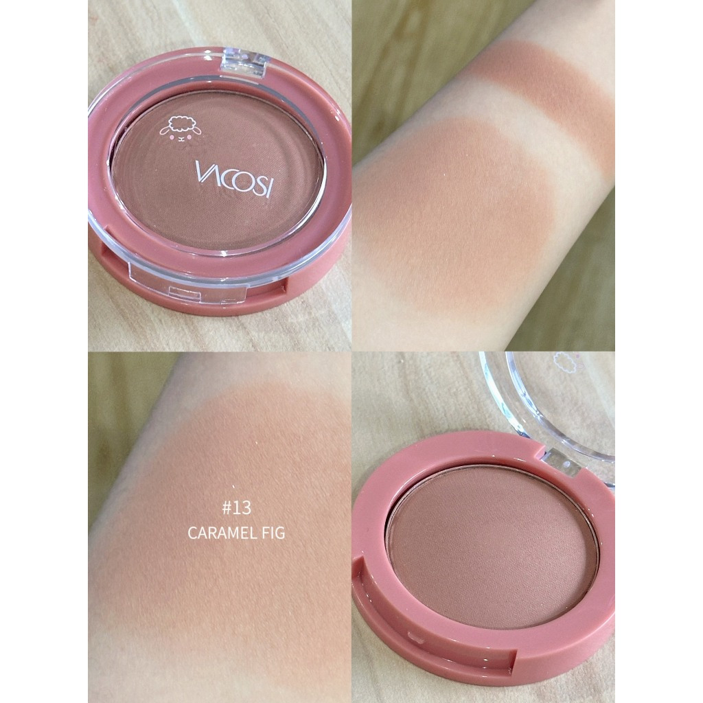 Eyeshadow blush lolipop vacosi powder blush VP08