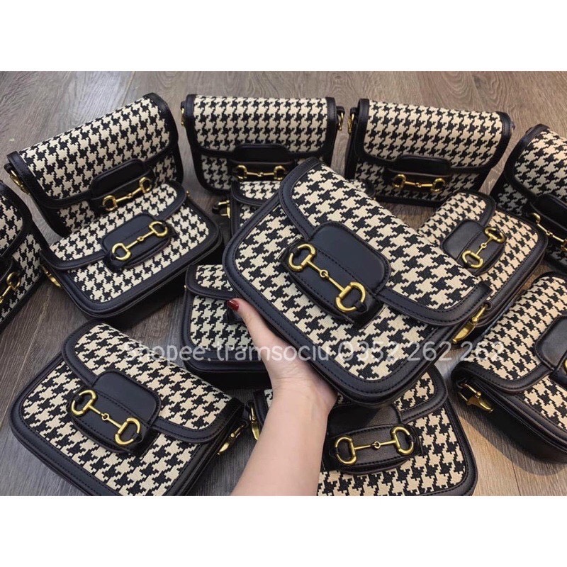 Túi Đeo Chéo Màu Thổ Cẩm Móc Nối Siêu Hót