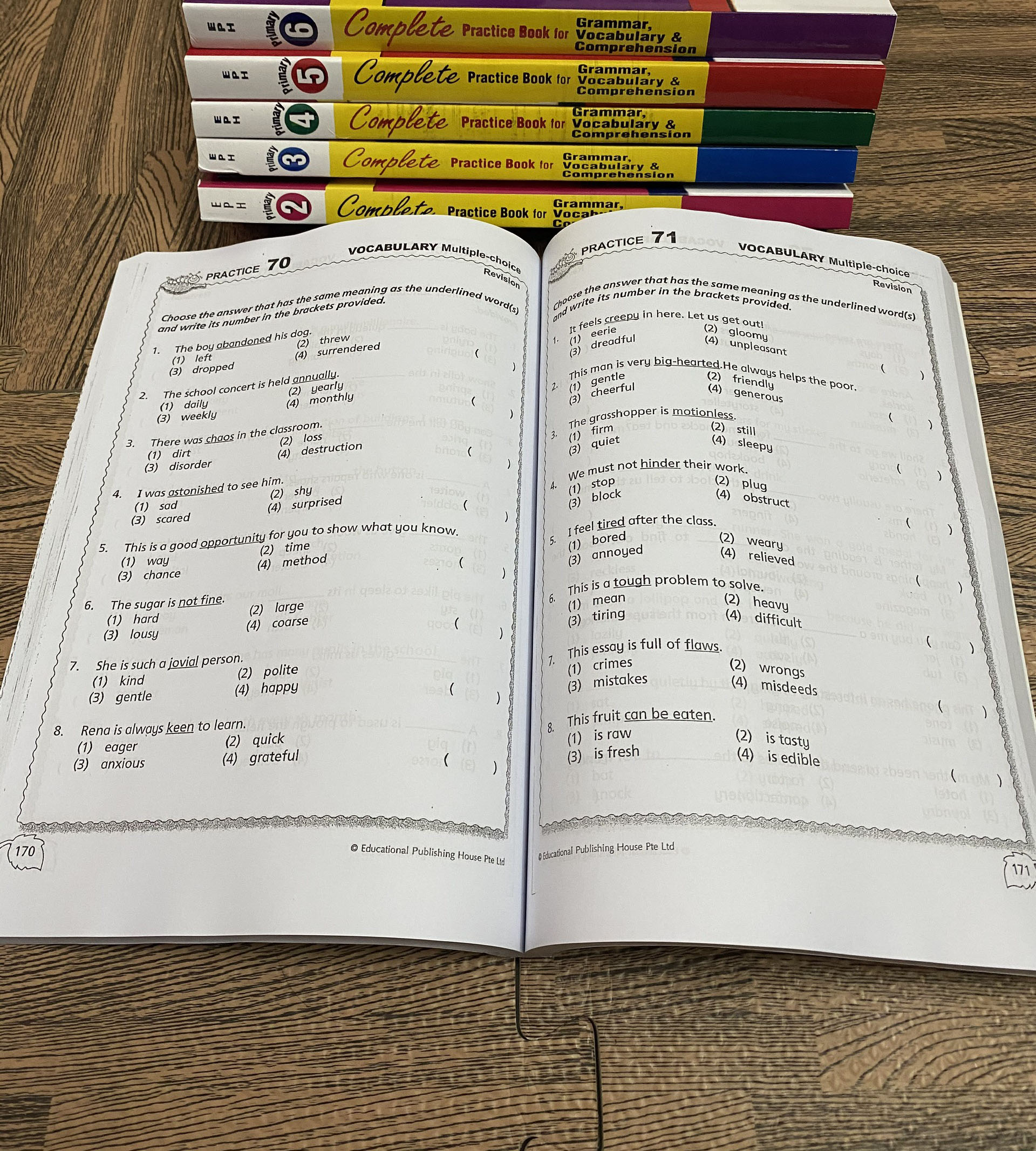 COMPLETE COMPREHENSION PRACTICE