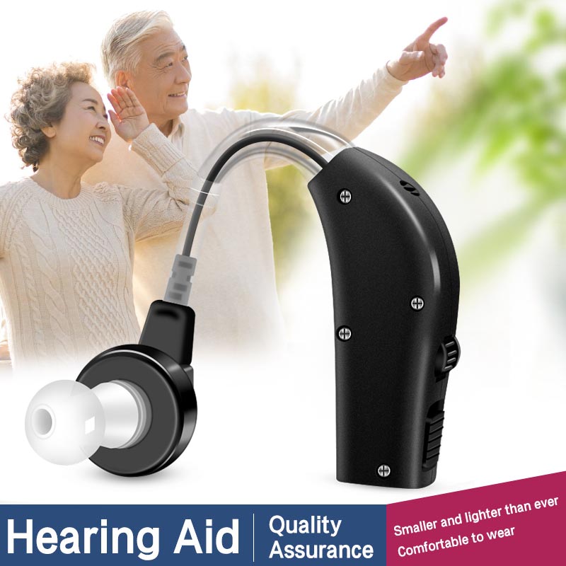 Máy trợ thính không dây có sạc điện cho người già điếc nặng chính hãng - tai nghe trợ thính
