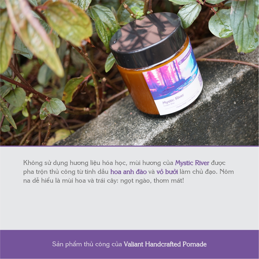 Sáp vuốt tóc Valiant - Mystic River - Cream Wax - 113g