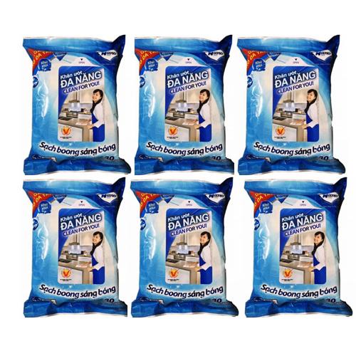 Khăn ướt đa năng 30 tờ Nano(lau bếp ,bàn thờ) siêu sạch