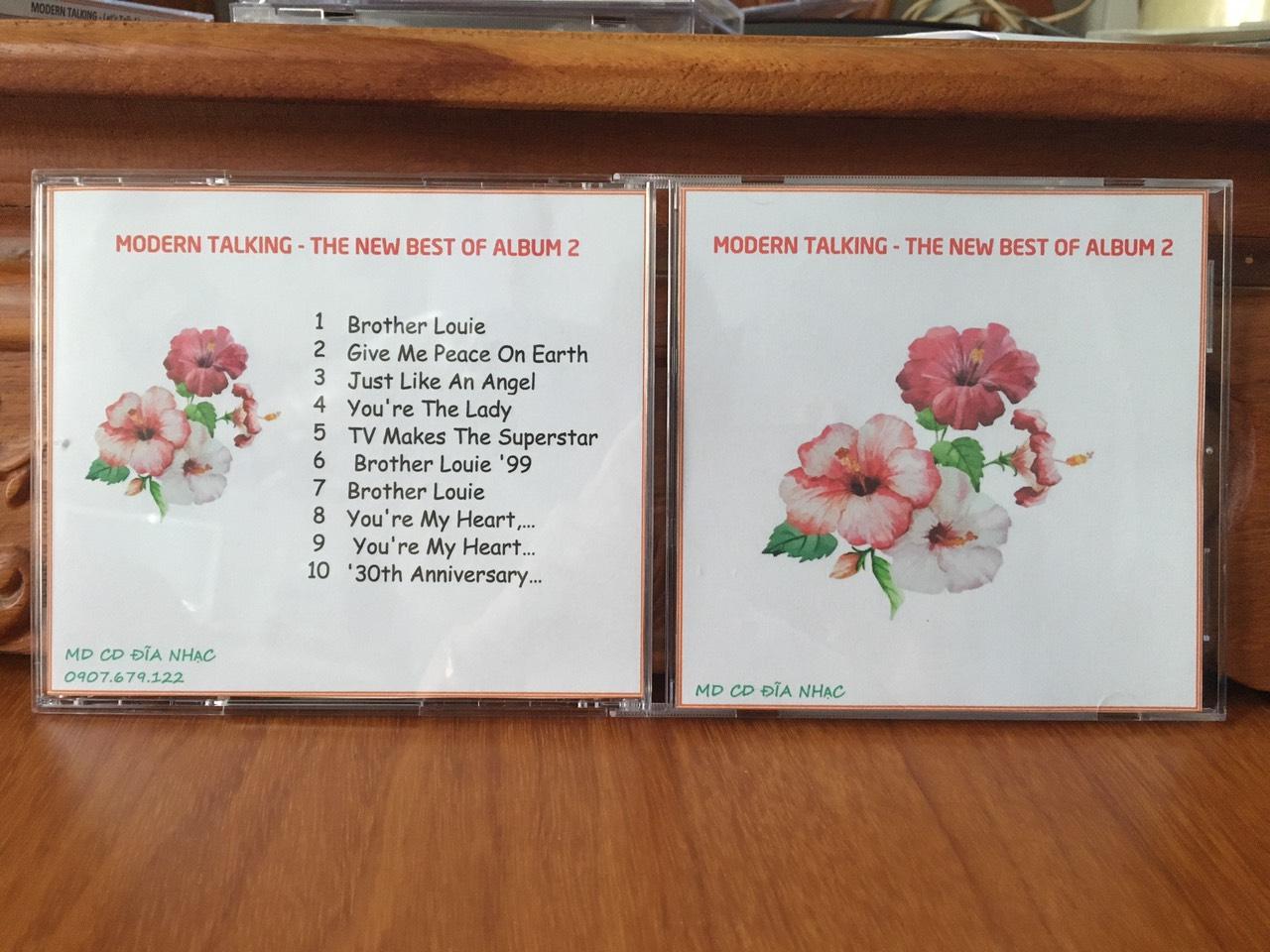 [MDCD] Bộ 3 Đĩa nhạc CD Quốc tế MODERN TALKING chọn lọc