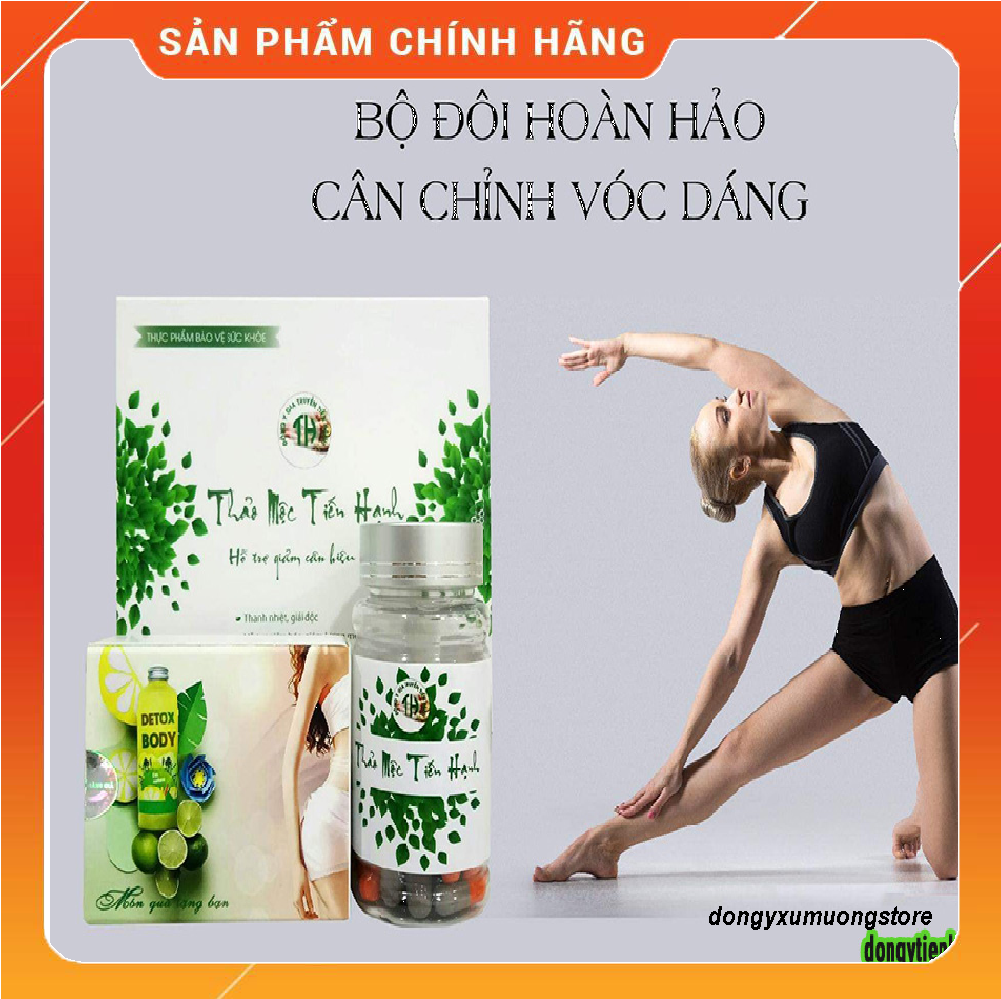Combo Thảo Mộc Giảm Cân Tiến Hạnh Vip Mẫu Mới