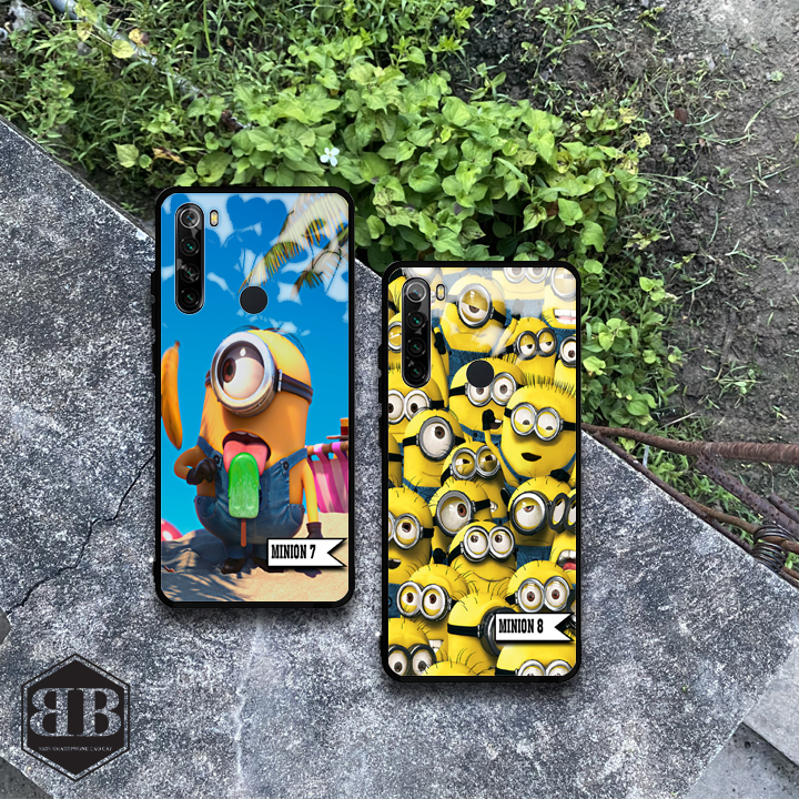 Ốp lưng kính cường lực Xiaomi Redmi Note 8 bao đẹp