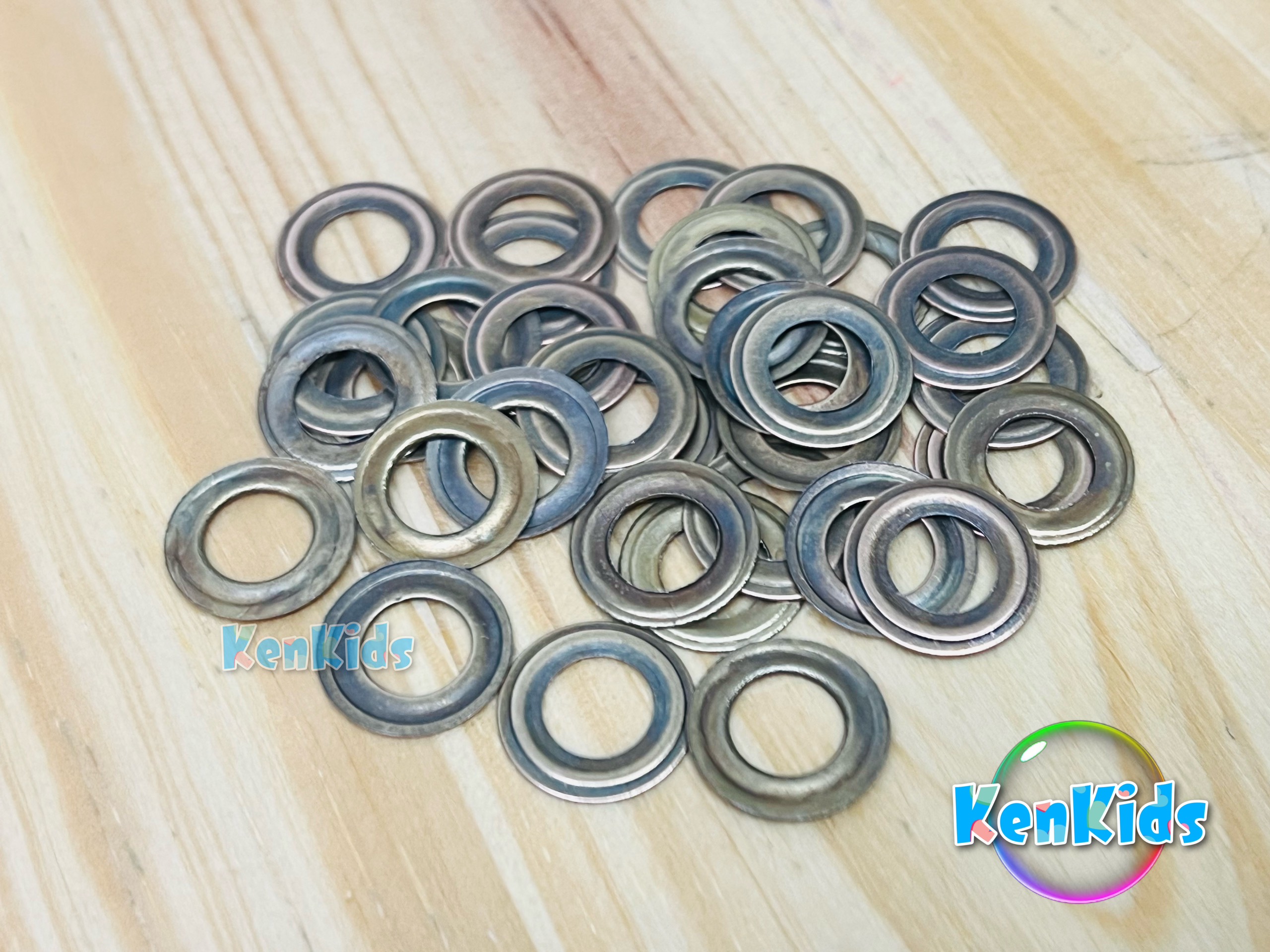 25g Long đền mặt sau cho khoen ore bọc lỗ tròn (mắt cáo) - 5mm / 6mm