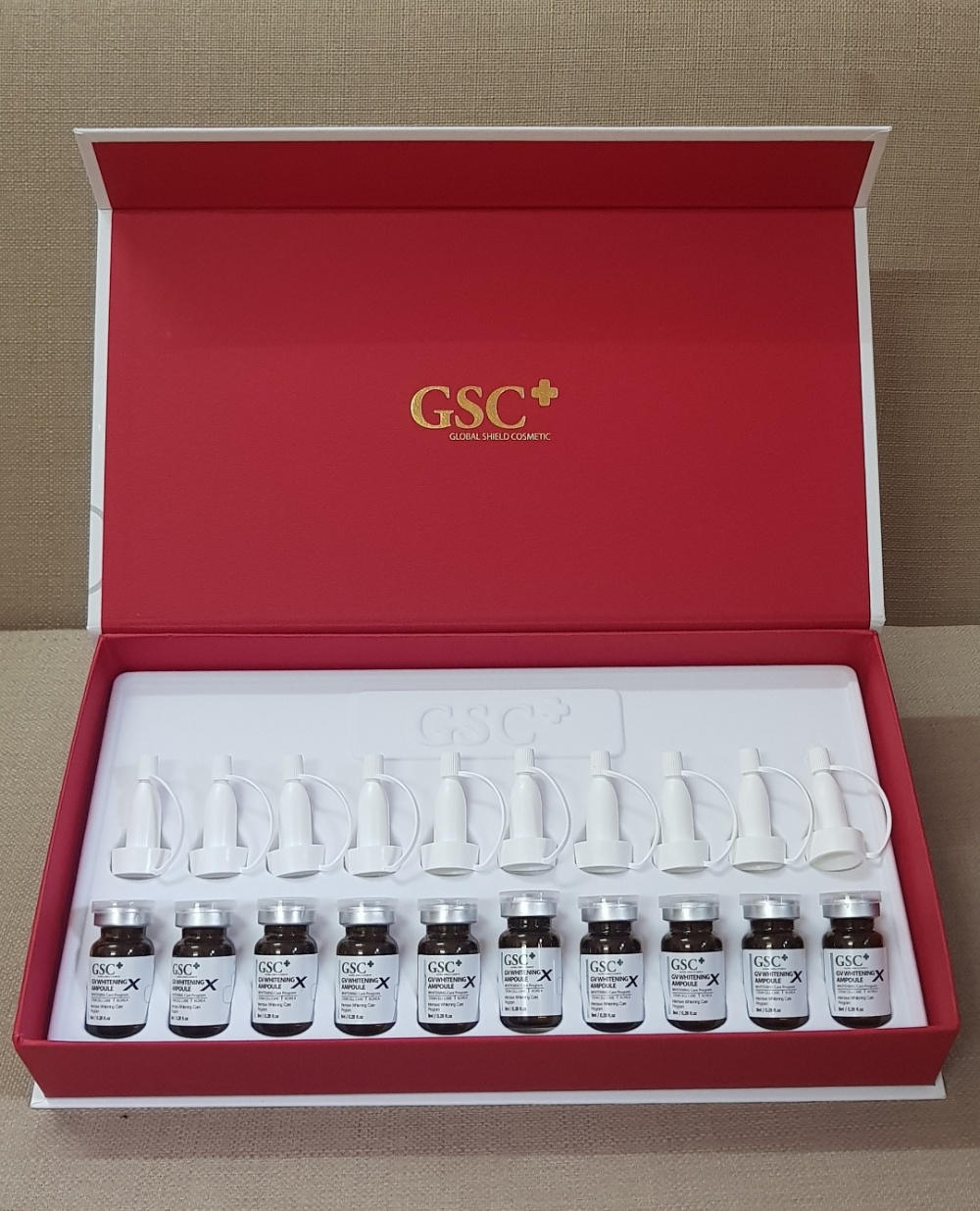 Tế bào gốc làm trắng da GSC whitening Ampoule