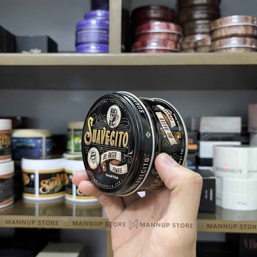 [HCM]Sáp Vuốt Tóc Suavecito Oil Based Pomade 85g