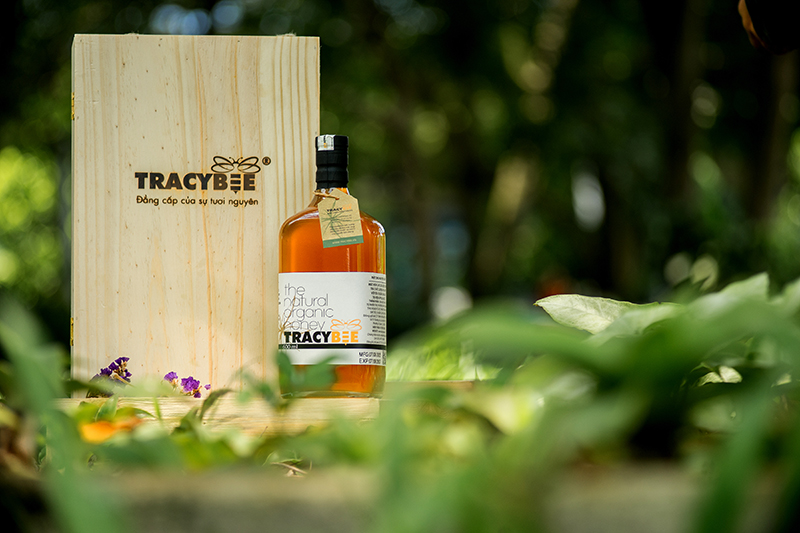 Hộp đơn quà tặng mật ong cà phê Tracybee 850G